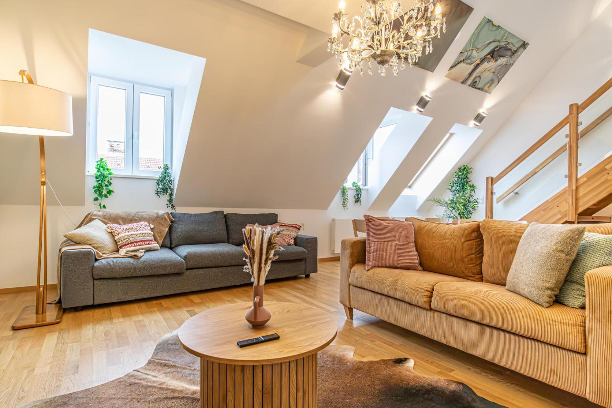 Apartmán Luxury Penthouse Panorama: Your Vienna Retreat Exteriér fotografie