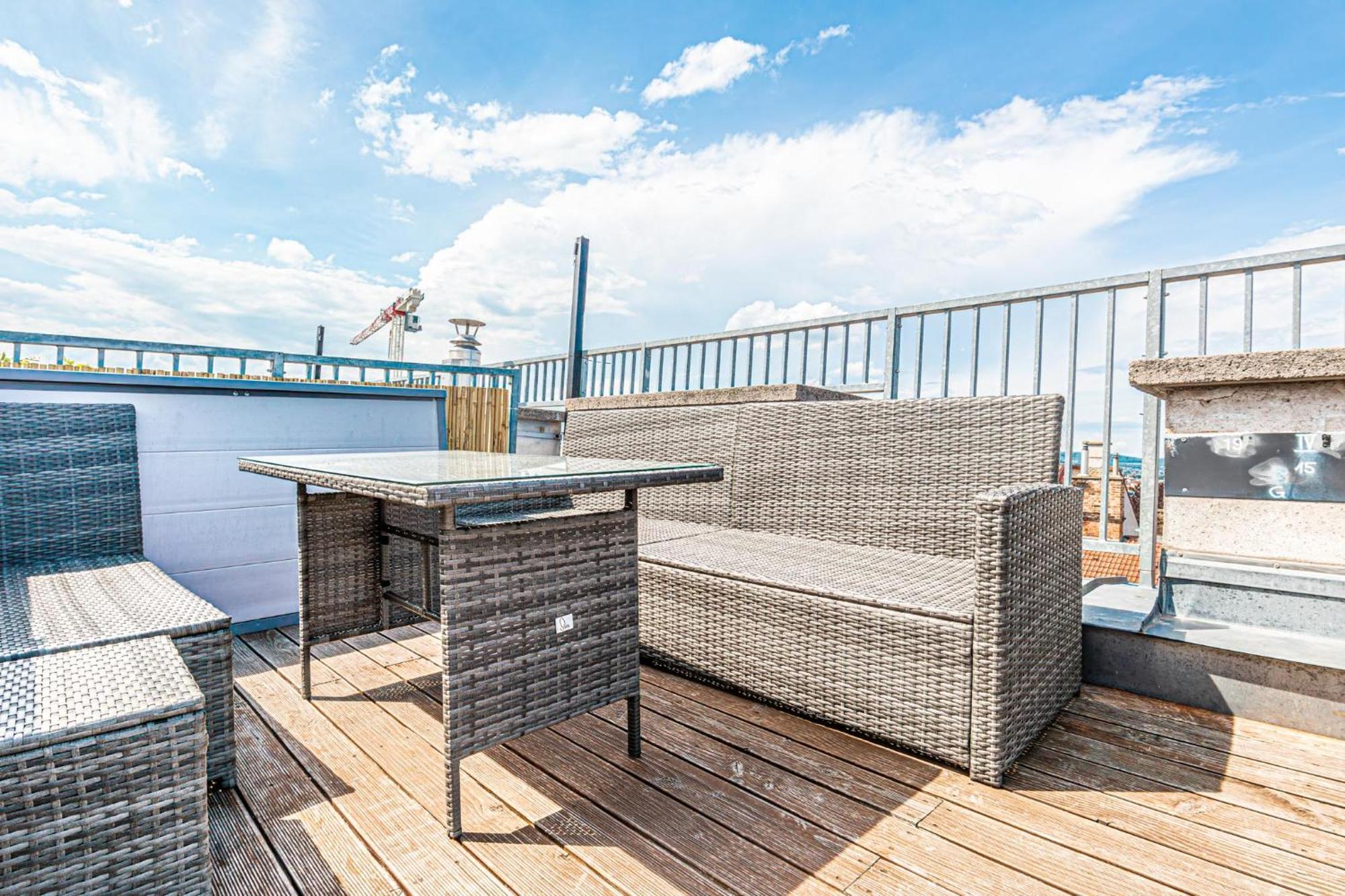 Apartmán Luxury Penthouse Panorama: Your Vienna Retreat Exteriér fotografie