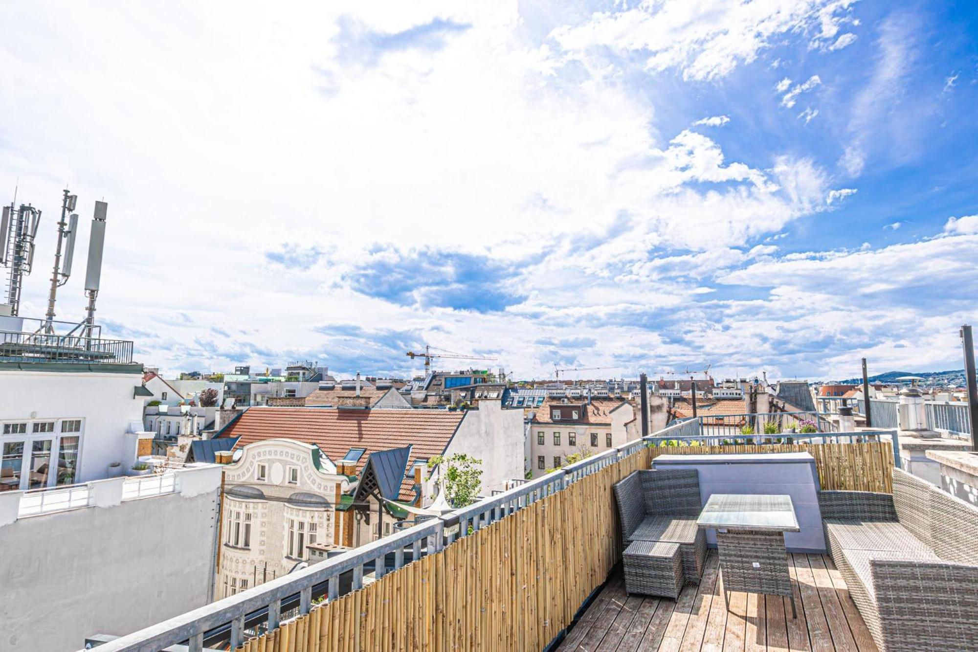 Apartmán Luxury Penthouse Panorama: Your Vienna Retreat Exteriér fotografie